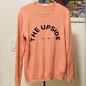The Upside crew neck sweater size S
